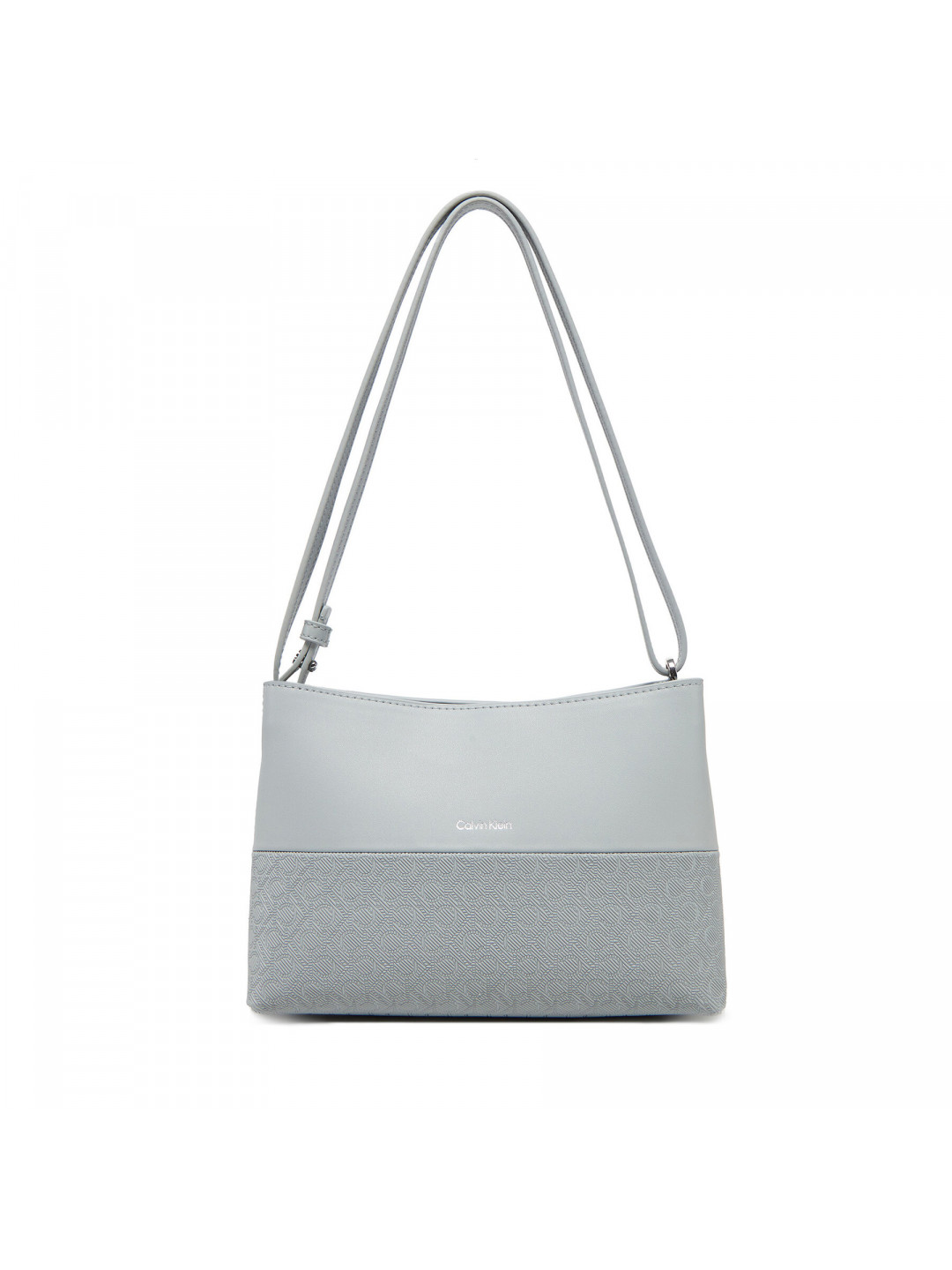 Kabelka Calvin Klein Ck Mixmedia Convertible Bag Mono K60K613170 Šedá